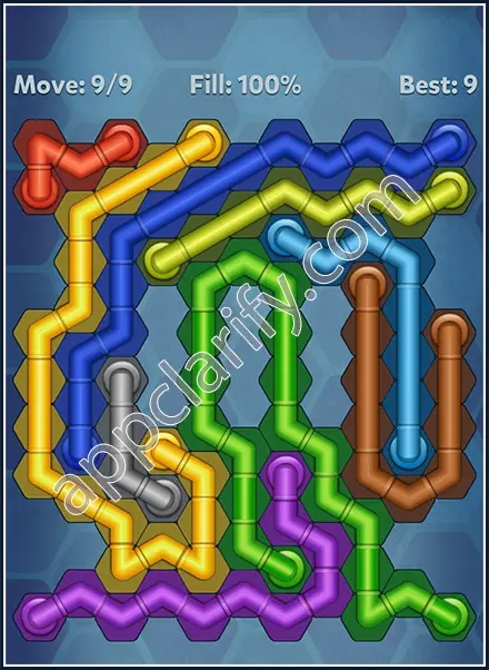 Pipe Lines: Hexa All Star 2 Level 110 Solution