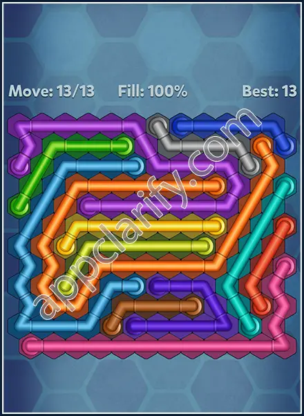 Pipe Lines: Hexa All Star 2 Level 111 Solution