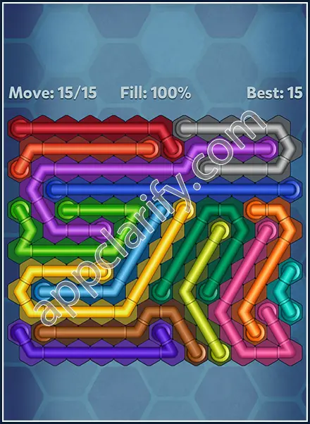 Pipe Lines: Hexa All Star 2 Level 115 Solution