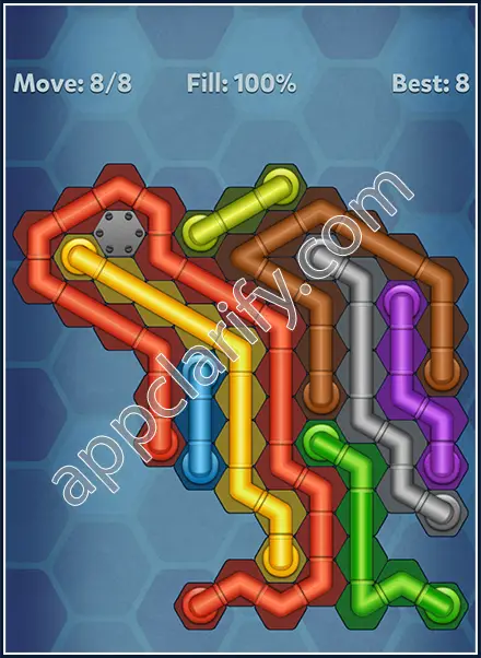 Pipe Lines: Hexa All Star 2 Level 118 Solution