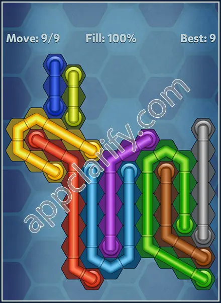 Pipe Lines: Hexa All Star 2 Level 122 Solution