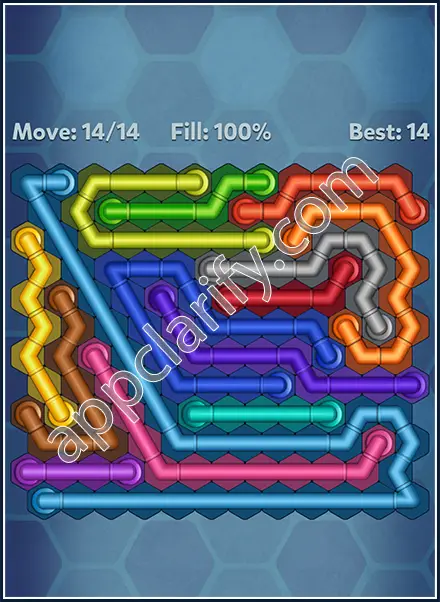 Pipe Lines: Hexa All Star 2 Level 123 Solution