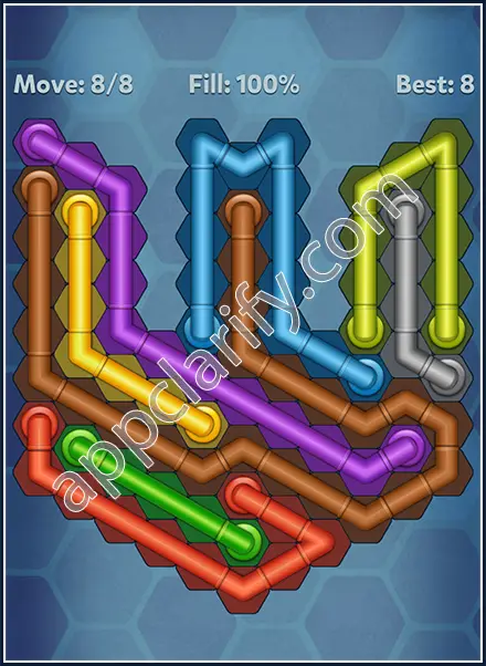 Pipe Lines: Hexa All Star 2 Level 124 Solution