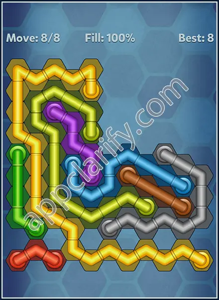 Pipe Lines: Hexa All Star 2 Level 126 Solution
