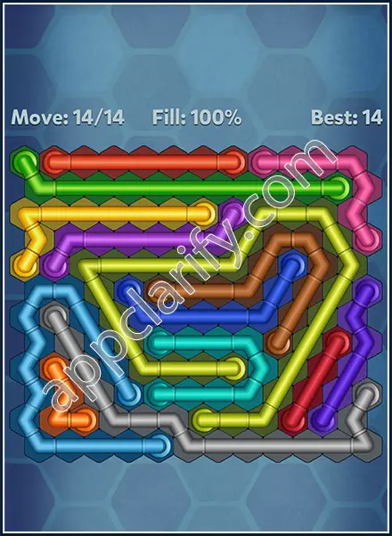 Pipe Lines: Hexa All Star 2 Level 127 Solution