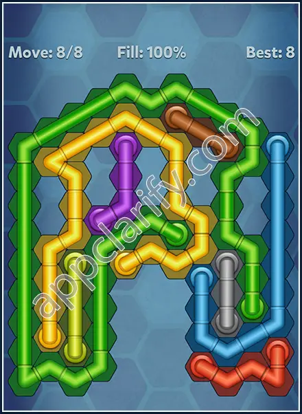 Pipe Lines: Hexa All Star 2 Level 128 Solution