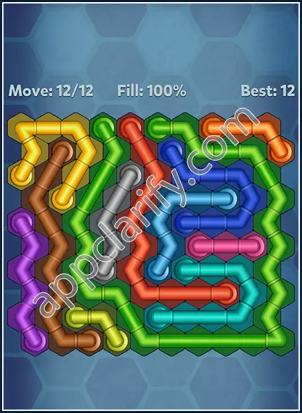 Pipe Lines: Hexa All Star 2 Level 129 Solution