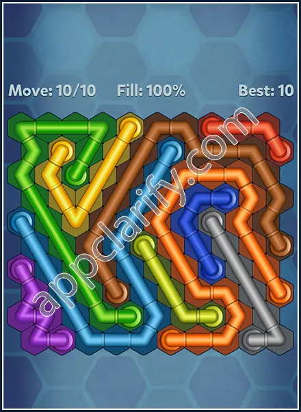 Pipe Lines: Hexa All Star 2 Level 13 Solution