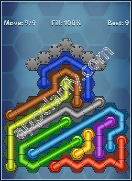 Pipe Lines: Hexa All Star 2 Level 130 Solution