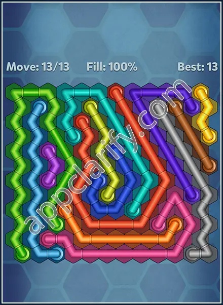Pipe Lines: Hexa All Star 2 Level 131 Solution