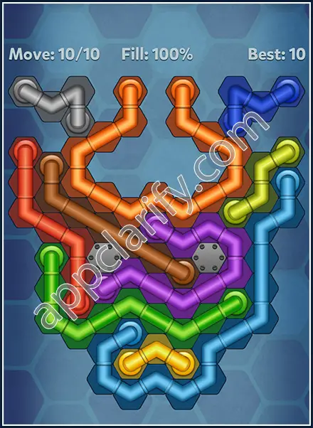 Pipe Lines: Hexa All Star 2 Level 132 Solution