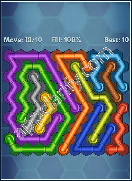 Pipe Lines: Hexa All Star 2 Level 133 Solution