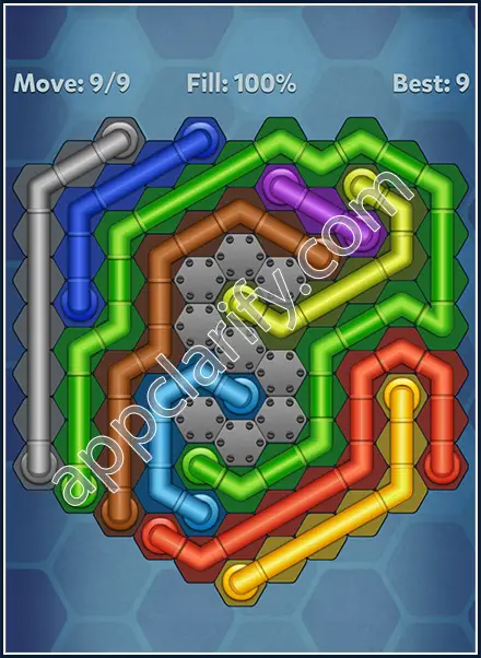 Pipe Lines: Hexa All Star 2 Level 134 Solution