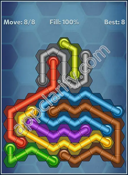 Pipe Lines: Hexa All Star 2 Level 138 Solution