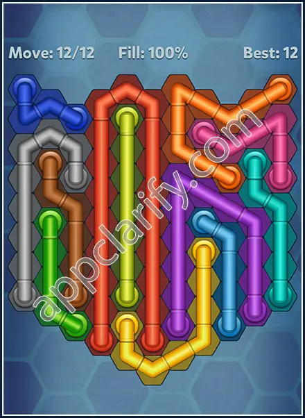 Pipe Lines: Hexa All Star 2 Level 14 Solution