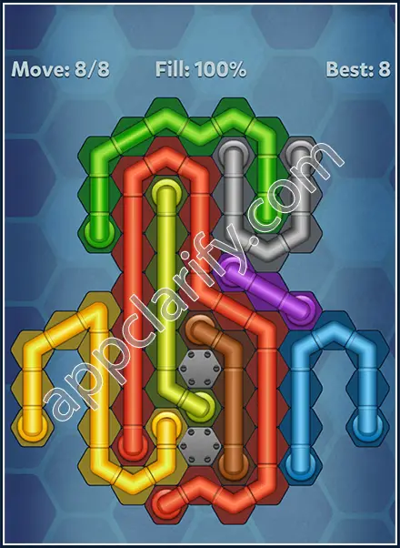 Pipe Lines: Hexa All Star 2 Level 140 Solution