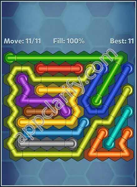 Pipe Lines: Hexa All Star 2 Level 141 Solution