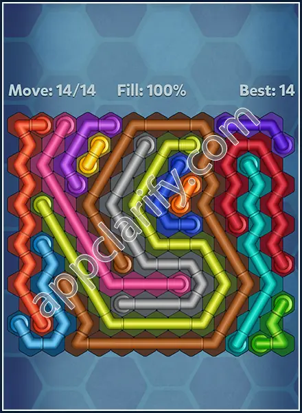 Pipe Lines: Hexa All Star 2 Level 143 Solution