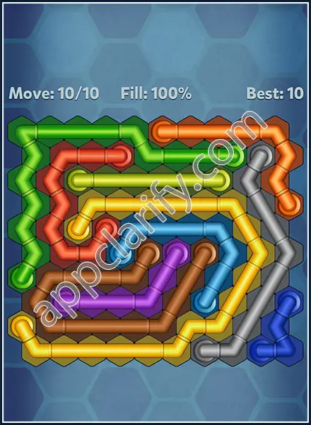 Pipe Lines: Hexa All Star 2 Level 145 Solution