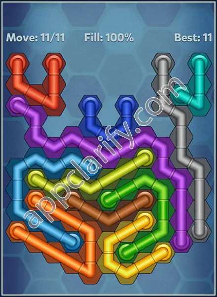 Pipe Lines: Hexa All Star 2 Level 146 Solution
