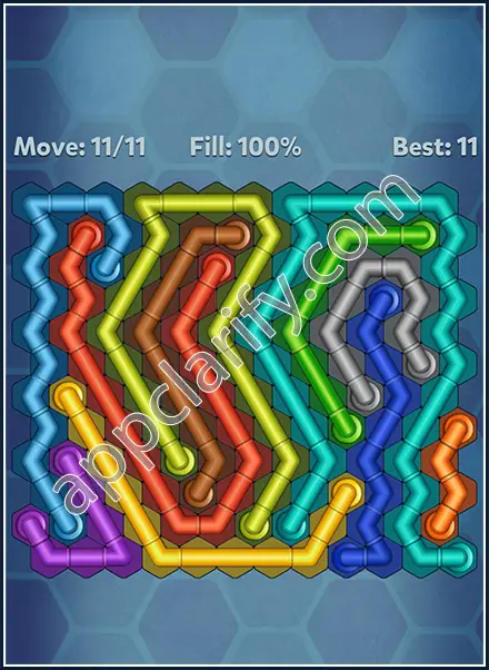 Pipe Lines: Hexa All Star 2 Level 147 Solution