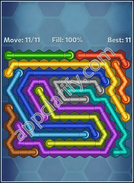 Pipe Lines: Hexa All Star 2 Level 15 Solution