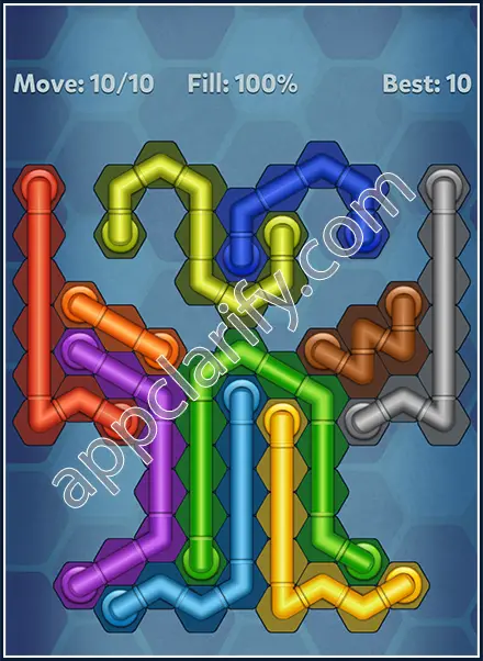 Pipe Lines: Hexa All Star 2 Level 150 Solution