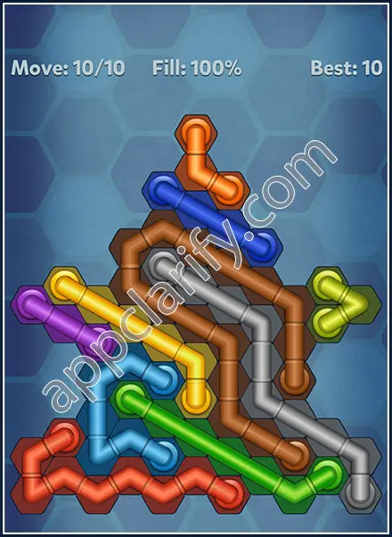 Pipe Lines: Hexa All Star 2 Level 152 Solution