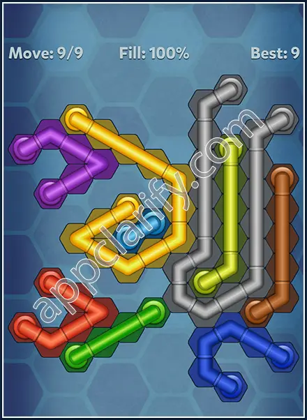 Pipe Lines: Hexa All Star 2 Level 160 Solution
