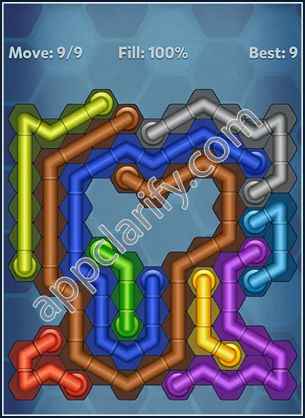 Pipe Lines: Hexa All Star 2 Level 164 Solution