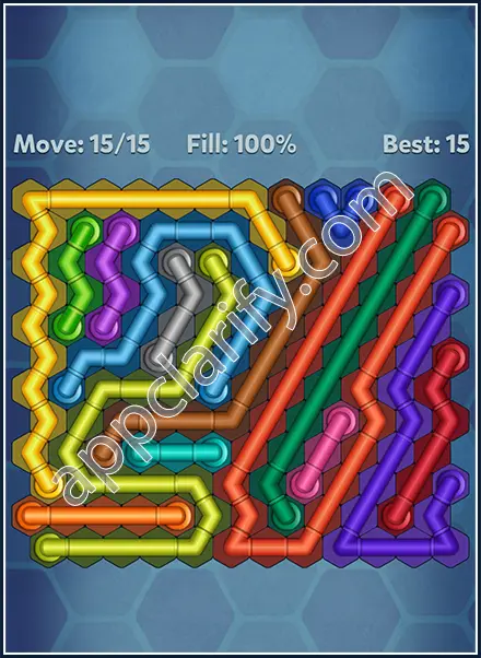 Pipe Lines: Hexa All Star 2 Level 171 Solution