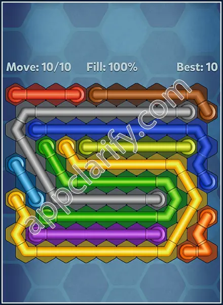 Pipe Lines: Hexa All Star 2 Level 173 Solution