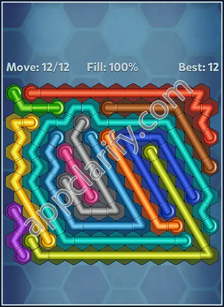 Pipe Lines: Hexa All Star 2 Level 175 Solution