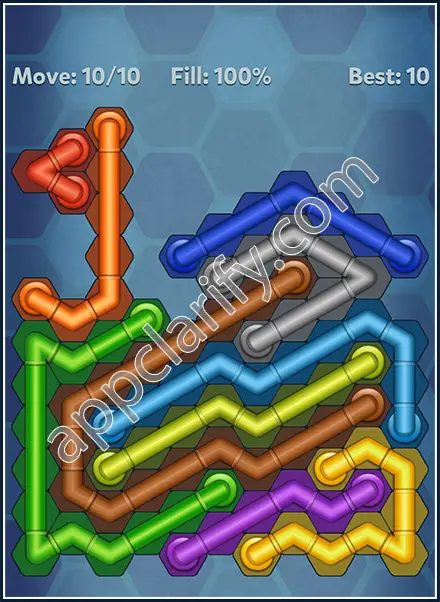 Pipe Lines: Hexa All Star 2 Level 180 Solution