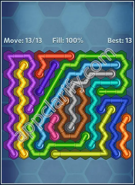 Pipe Lines: Hexa All Star 2 Level 19 Solution