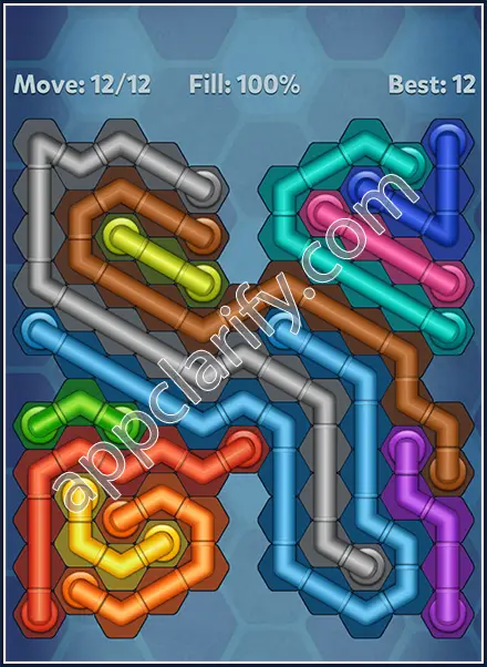 Pipe Lines: Hexa All Star 2 Level 20 Solution