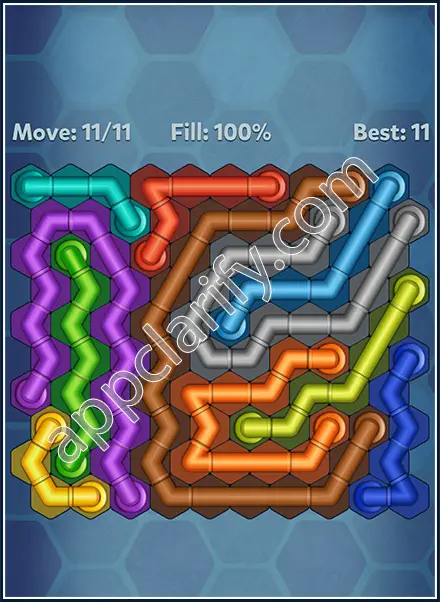 Pipe Lines: Hexa All Star 2 Level 21 Solution