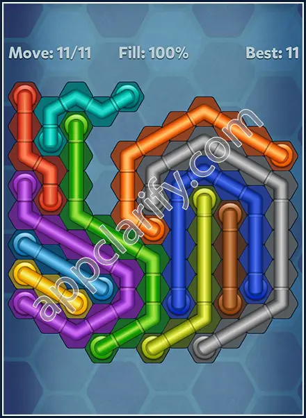 Pipe Lines: Hexa All Star 2 Level 22 Solution