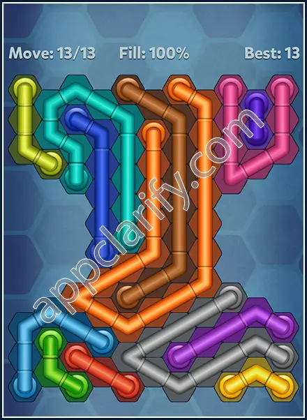 Pipe Lines: Hexa All Star 2 Level 24 Solution