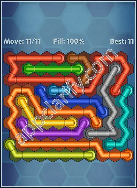 Pipe Lines: Hexa All Star 2 Level 25 Solution