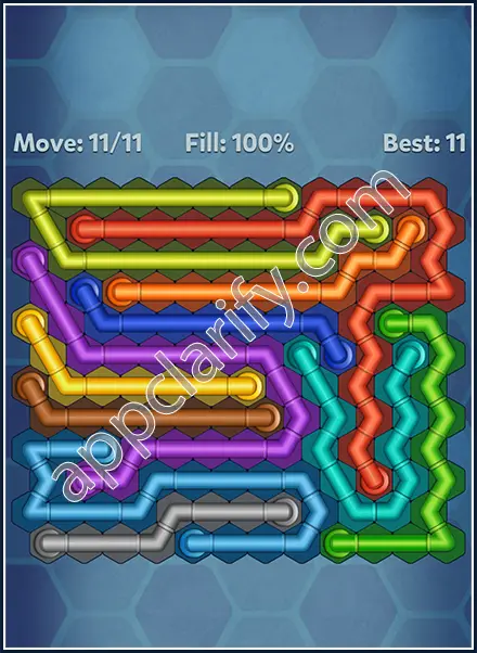 Pipe Lines: Hexa All Star 2 Level 27 Solution