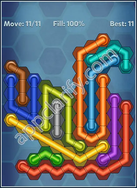 Pipe Lines: Hexa All Star 2 Level 28 Solution