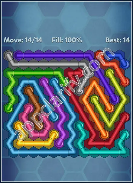 Pipe Lines: Hexa All Star 2 Level 3 Solution