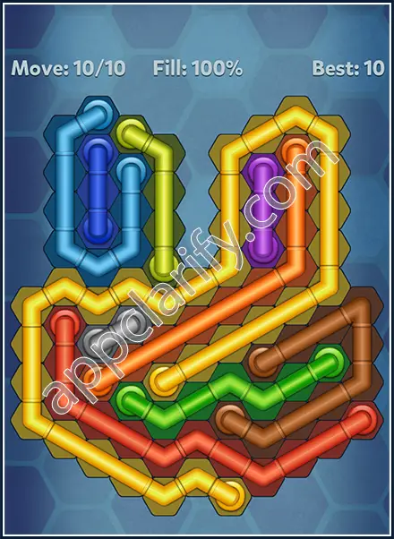 Pipe Lines: Hexa All Star 2 Level 30 Solution