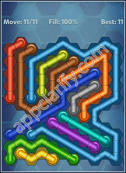 Pipe Lines: Hexa All Star 2 Level 32 Solution