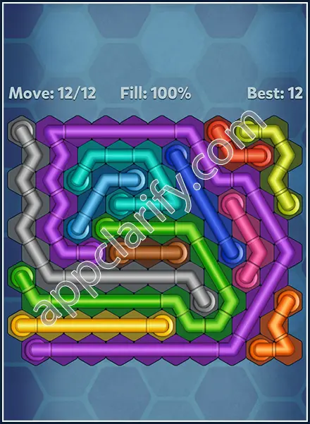 Pipe Lines: Hexa All Star 2 Level 33 Solution