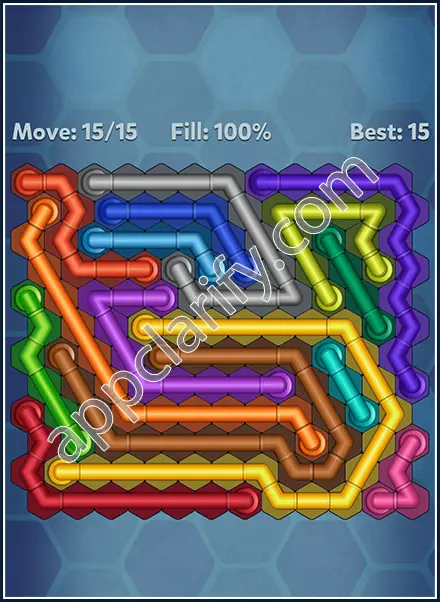 Pipe Lines: Hexa All Star 2 Level 35 Solution