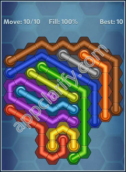 Pipe Lines: Hexa All Star 2 Level 36 Solution