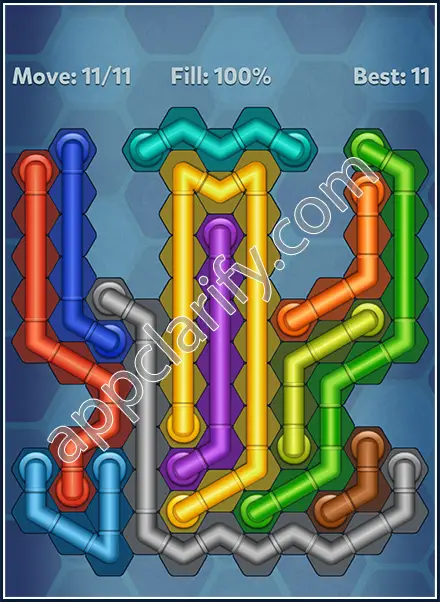 Pipe Lines: Hexa All Star 2 Level 38 Solution
