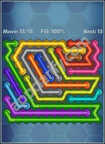 Pipe Lines: Hexa All Star 2 Level 39 Solution